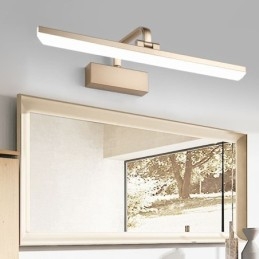 Modern Wall Lamp Mirror Front Light Angle Adjustable Washroom Makeup Light