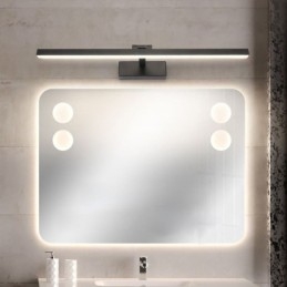 Nordic Style Mirror Front Light Angle Adjustable Wall Sconce Washroom