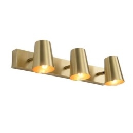 Nordic Brass Mirror Front Light Spot Wall Lamp