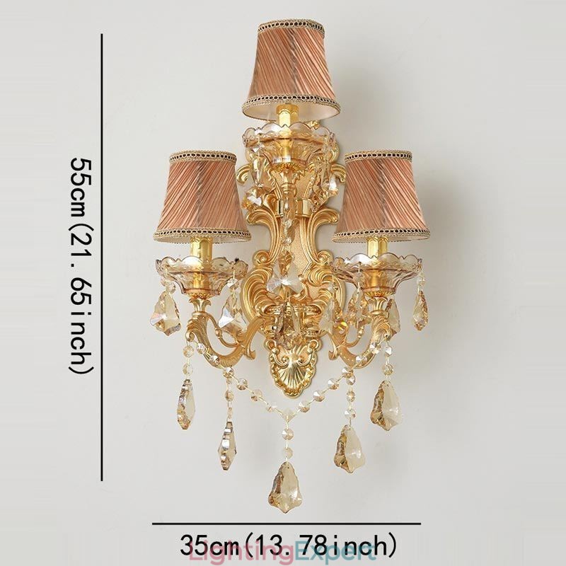 Luxurious Wall Lamp Elegant Wall Sconce Decoration Lamp Bedside Lighting