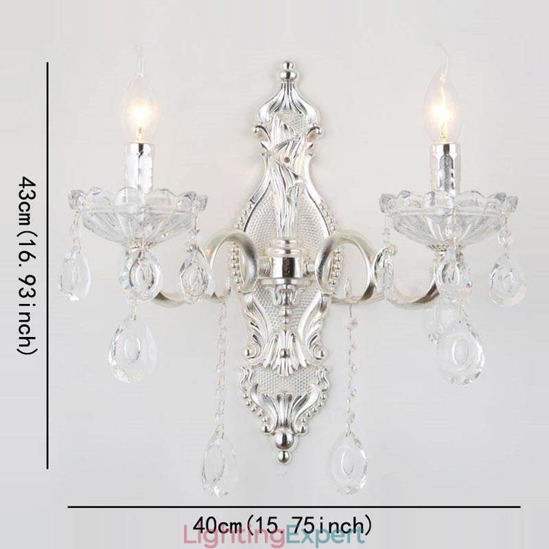 European Wall Lamp Crystal Wall Sconce Decoration Light Sconce Lighting