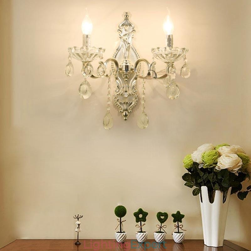 European Wall Lamp Crystal Wall Sconce Decoration Light Sconce Lighting