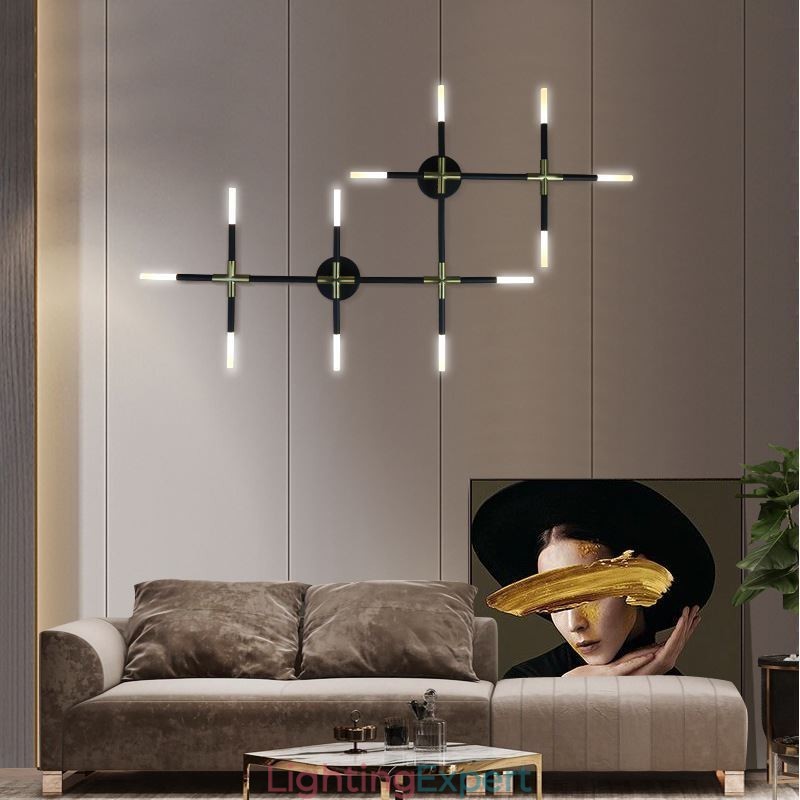 Wall Light Splicing Warm White Creative Wall Sconce DIY Combination Lamp