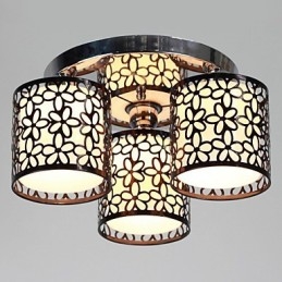 Modern Contemporary Painting Metal Flush Mount