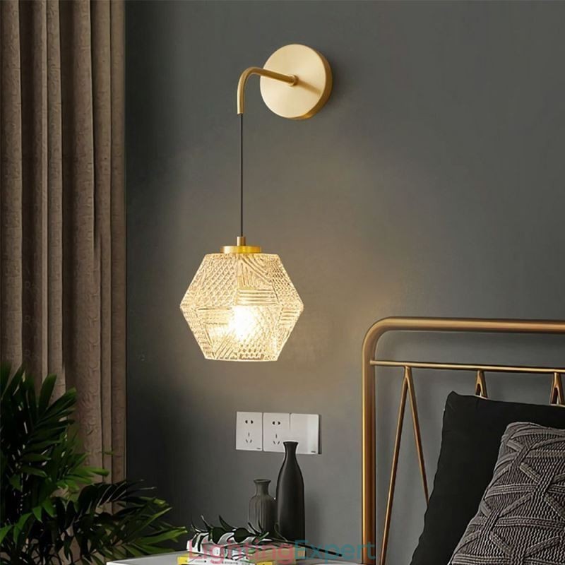 Modern Wall Light Creative Glass Wall Sconce Lamp