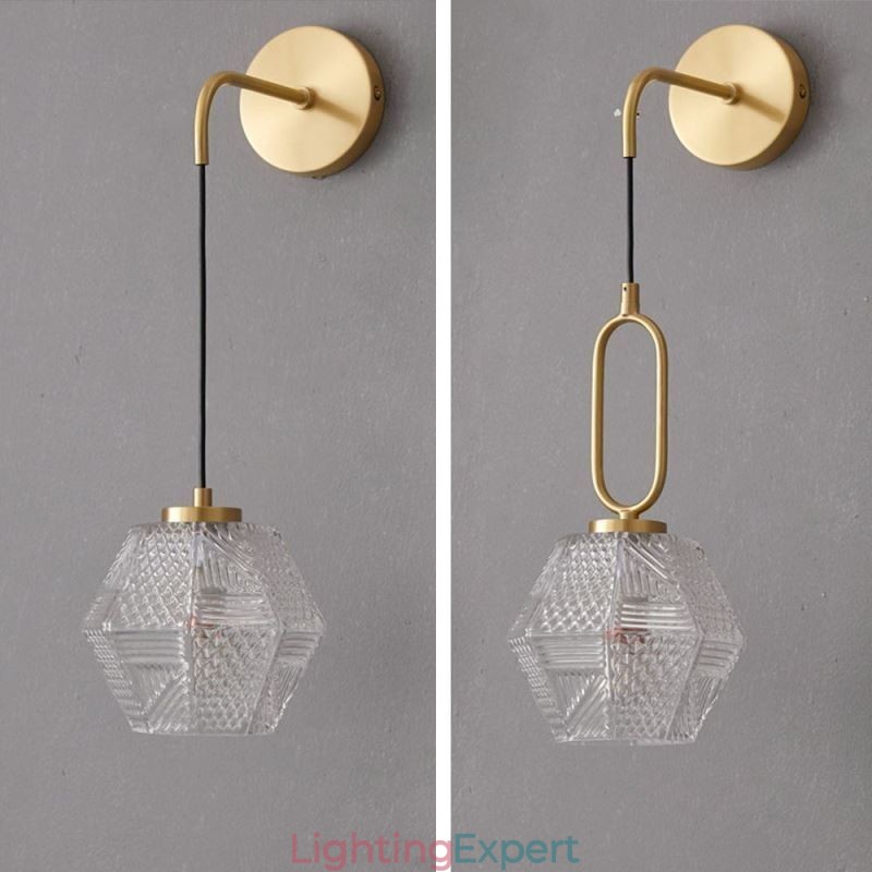 Modern Wall Light Creative Glass Wall Sconce Lamp