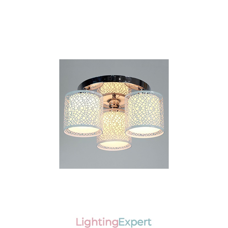 Modern Contemporary Painting Metal Flush Mount