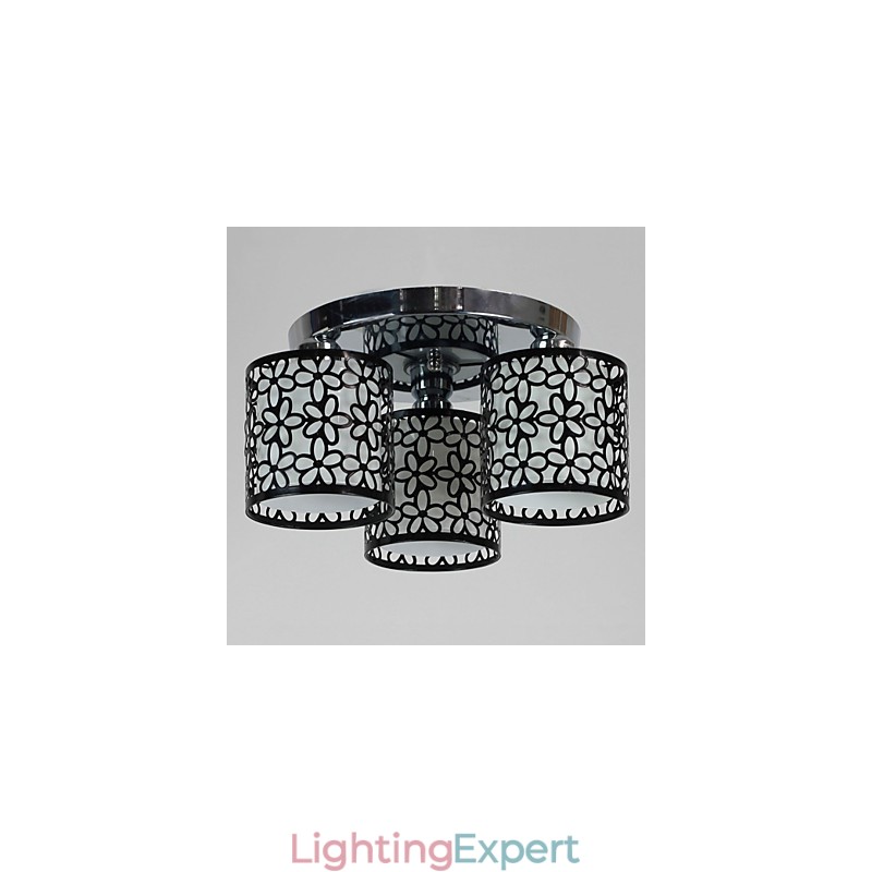 Modern Contemporary Painting Metal Flush Mount