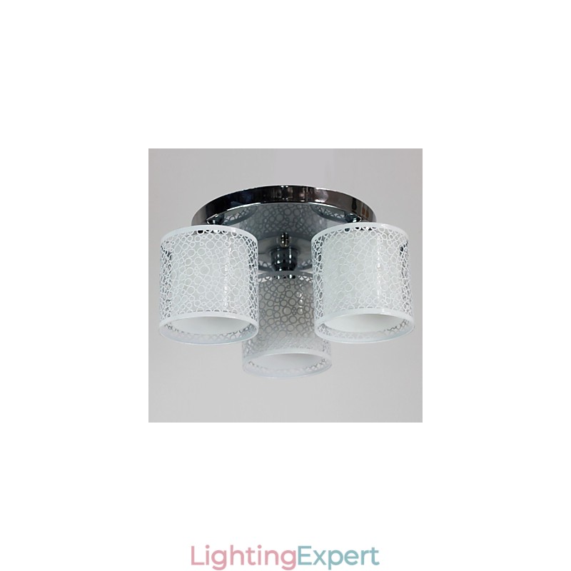 Modern Contemporary Painting Metal Flush Mount