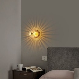 Modern Wall Lighting With Clear Glass Shade Brushed Wall Sconce Lighting