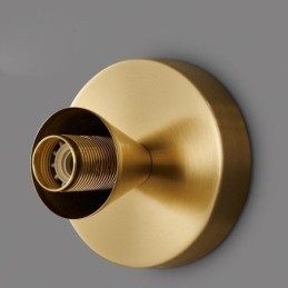 Modern Wall Lighting With Clear Glass Shade Brushed Wall Sconce Lighting
