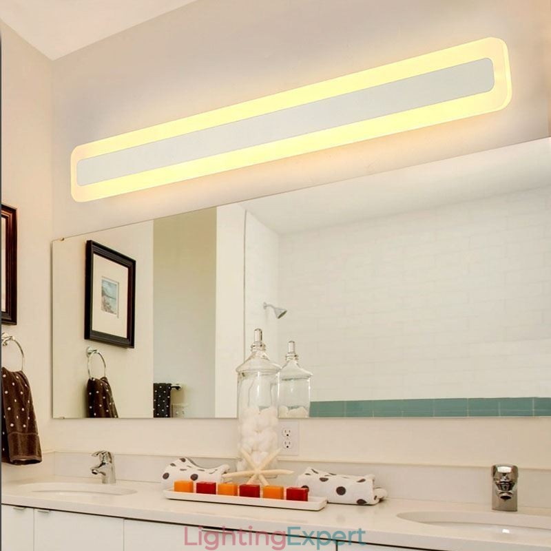 New Wall Mirror Light Modern Cosmetic Acrylic Wall Lamp Bathroom