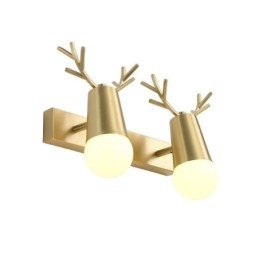 Nordic Brass Wall Lamp Mirror Front Light