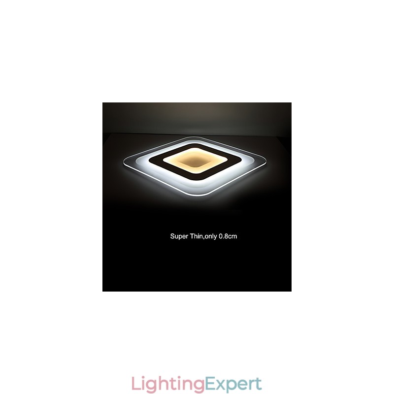 Flush Mount Square Acylic and CE certificate Electricals