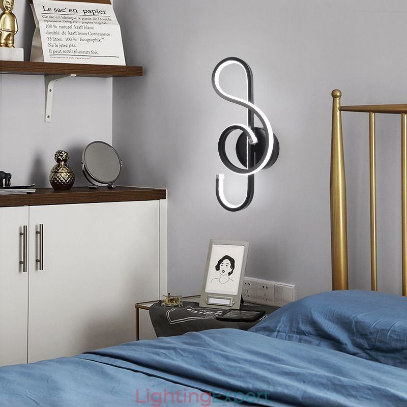 Wall Sconce Minimalist Acrylic Note Wall Light