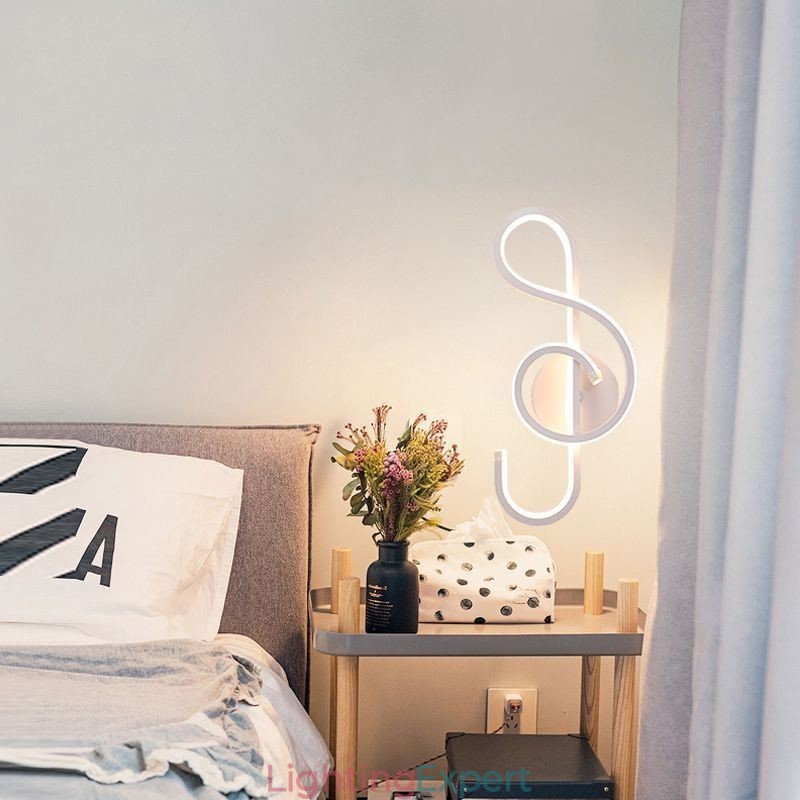 Wall Sconce Minimalist Acrylic Note Wall Light