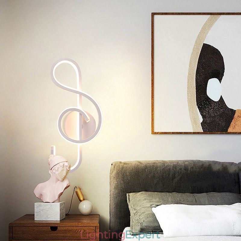 Wall Sconce Minimalist Acrylic Note Wall Light