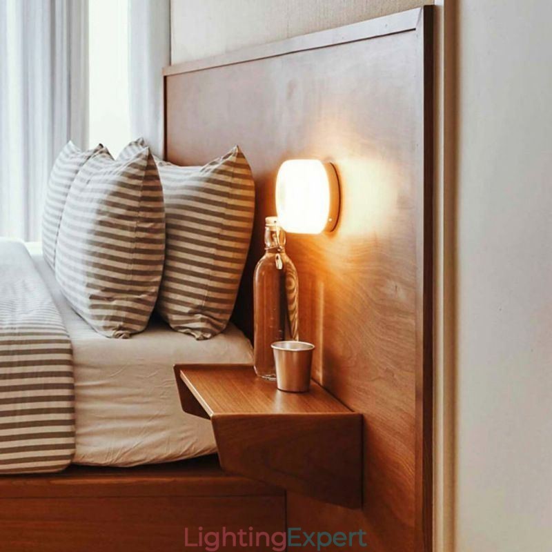 Wall Light Modern Minimalist Acrylic Single Head Round Wrought Iron Small Wall Sconce