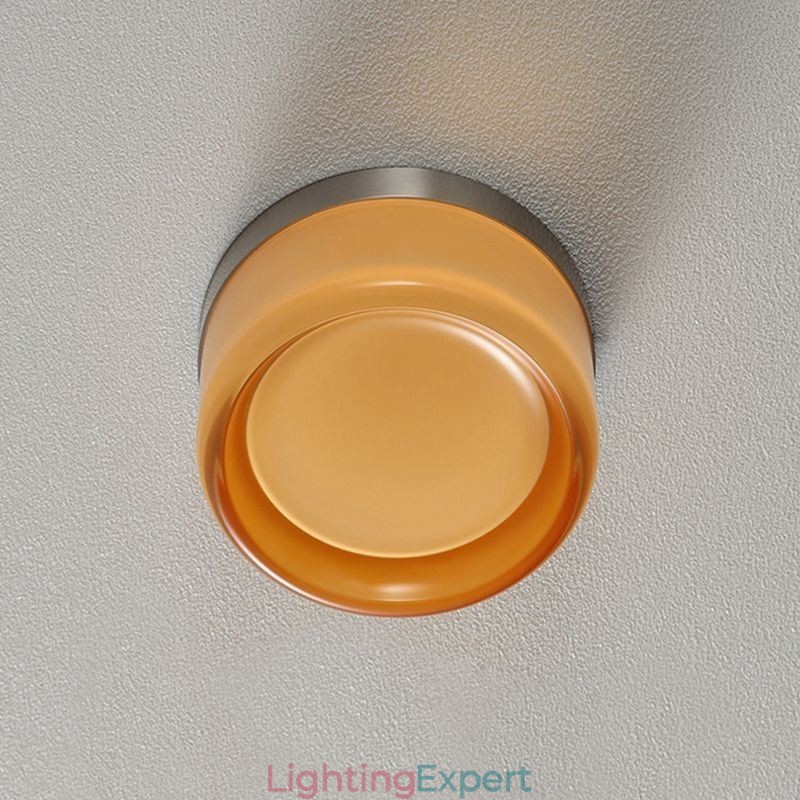Wall Light Modern Minimalist Acrylic Single Head Round Wrought Iron Small Wall Sconce