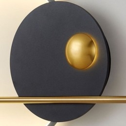 Wall Light Round Garden Wrought Iron Wall Sconce