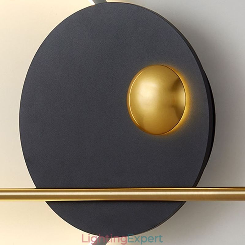 Wall Light Round Garden Wrought Iron Wall Sconce