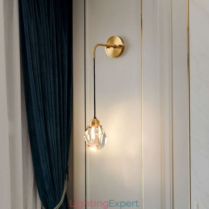 Modern Wall Light Creative Crystal Wall Sconce Lamp