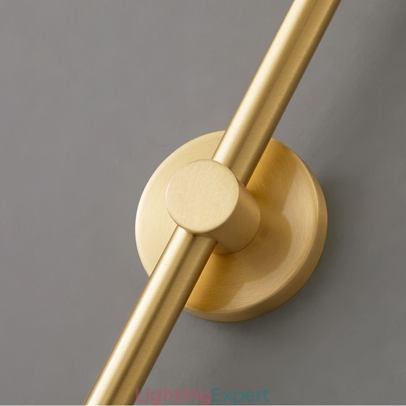 Modern Wall Sconce Brushed Gold Wall Light