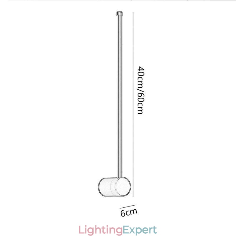 Modern Long Wall Lamp Bedside Decor Lamp