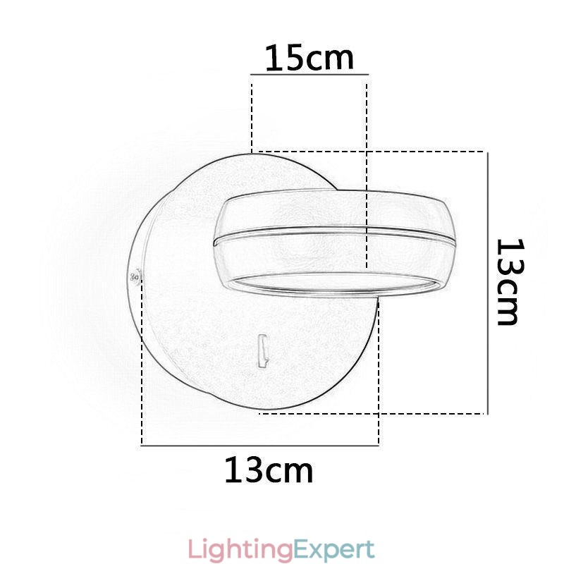 Swivel Wall Lamp Modern Minimalist Wall Sconce