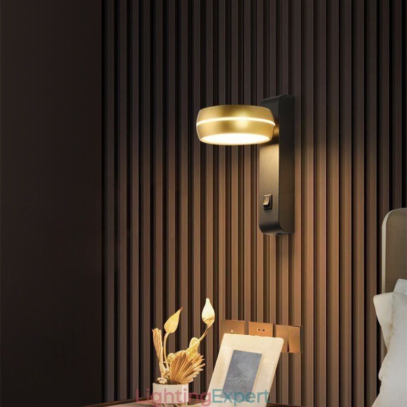 Swivel Wall Lamp Modern Minimalist Sconce Light