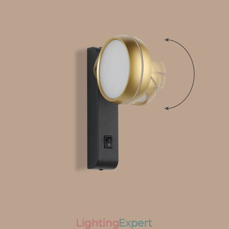 Swivel Wall Lamp Modern Minimalist Sconce Light
