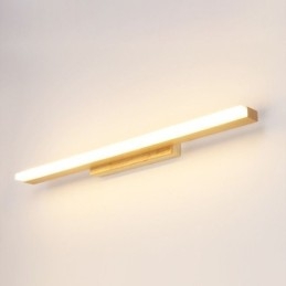Mirror Light Solid Wood Wall Light Modern Sconce Wall Lamp