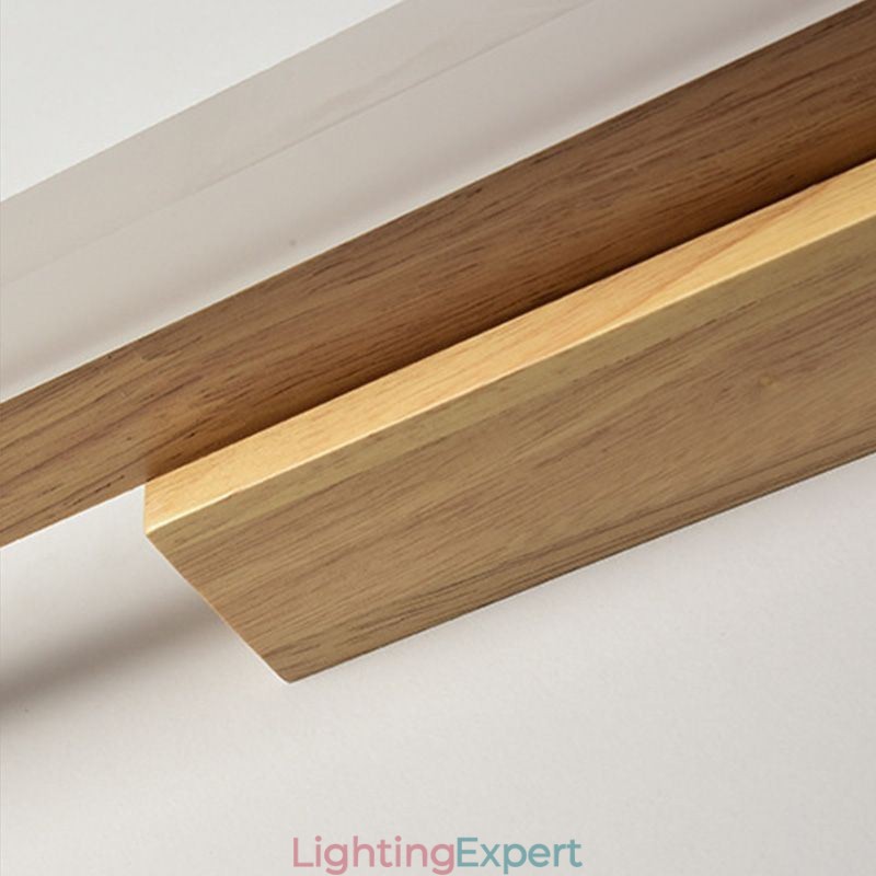 Mirror Light Solid Wood Wall Light Modern Sconce Wall Lamp