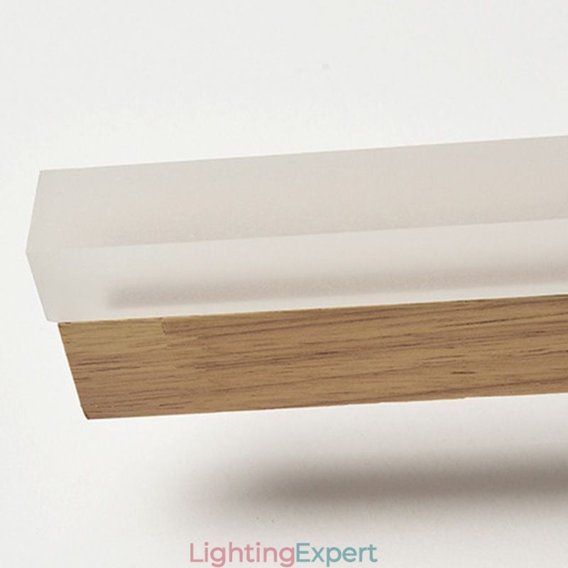 Mirror Light Solid Wood Wall Light Modern Sconce Wall Lamp