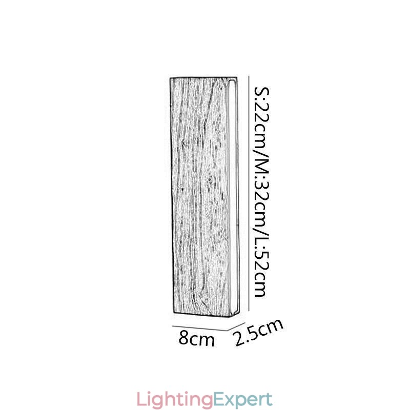 Modern Wall Wood Sconce Entrance Aisle Lights Nordic Bedside Wall Light