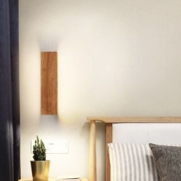 Modern Wall Wood Sconce Entrance Aisle Lights Nordic Bedside Wall Light