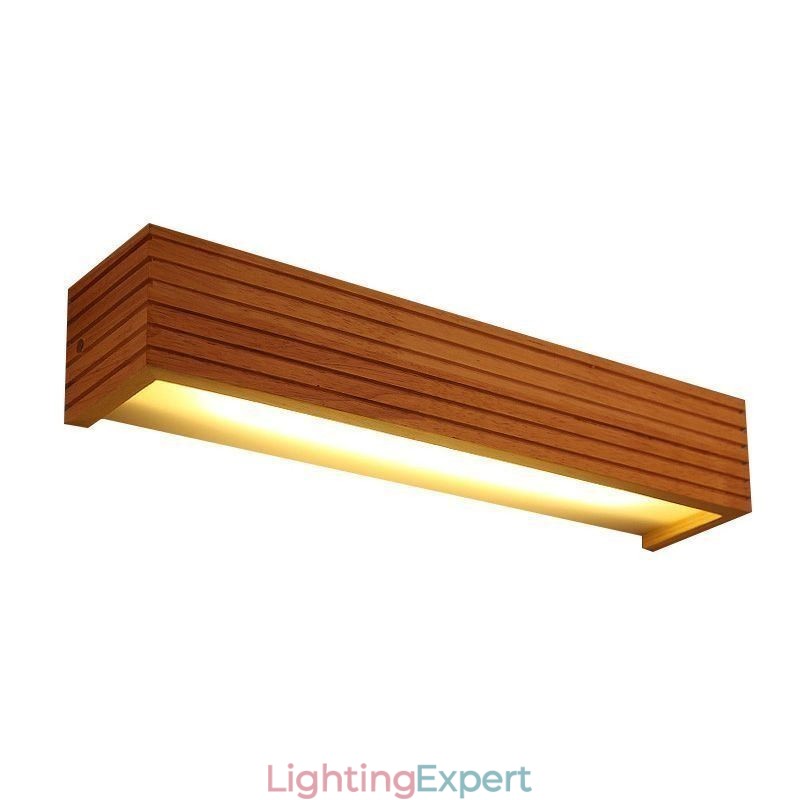 Japanes Style Wooden Wall Lamps Lamp Bathroom Home Wall Sconce