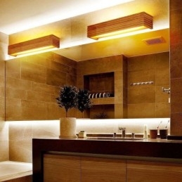 Japanes Style Wooden Wall Lamps Lamp Bathroom Home Wall Sconce