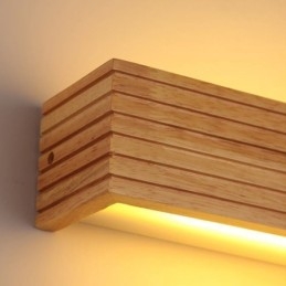 Japanes Style Wooden Wall Lamps Lamp Bathroom Home Wall Sconce