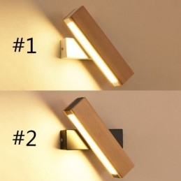 Europe Solid Wood Wall Lamp Bedside Wall Lighting Modern Simplicity Lamps