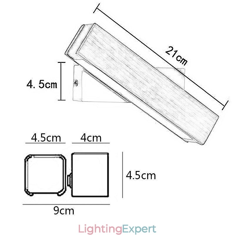 Europe Solid Wood Wall Lamp Bedside Wall Lighting Modern Simplicity Lamps