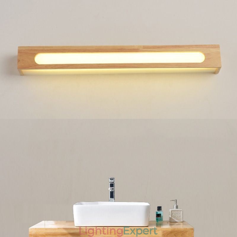 Modern Wall Wood Lamp Entrance Aisle Lights Nordic Bedside Wall Light
