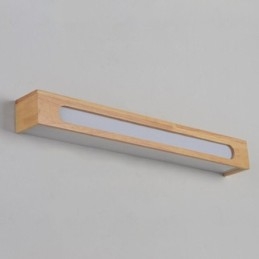 Modern Wall Wood Lamp Entrance Aisle Lights Nordic Bedside Wall Light