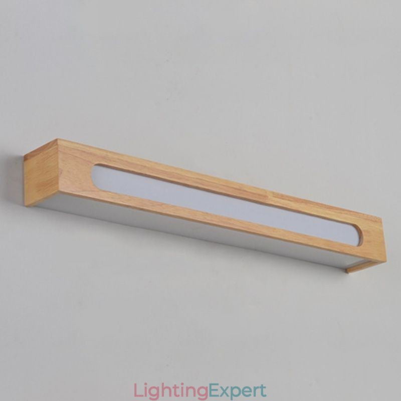 Modern Wall Wood Lamp Entrance Aisle Lights Nordic Bedside Wall Light
