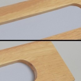 Modern Wall Wood Lamp Entrance Aisle Lights Nordic Bedside Wall Light