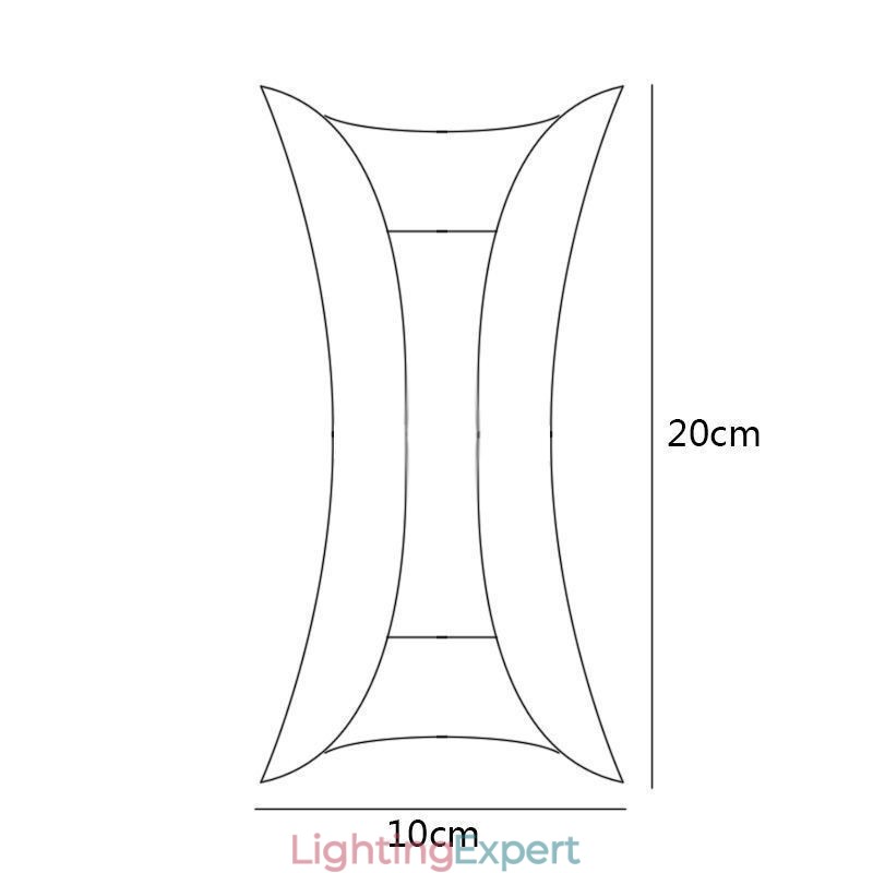 Modern Wall Lamp Waterproof Wall Light Courtyard Balcony Corridor