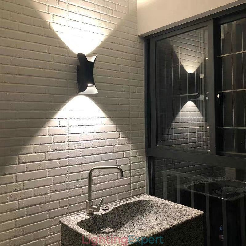 Modern Wall Lamp Waterproof Wall Light Courtyard Balcony Corridor