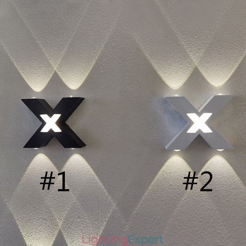 Art Deco Wall Light Up Down Indoor Lighting Aluminum Wall Sconce