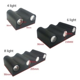 Wall Lamp Aluminum Balcony Surface Mounted Porch Light