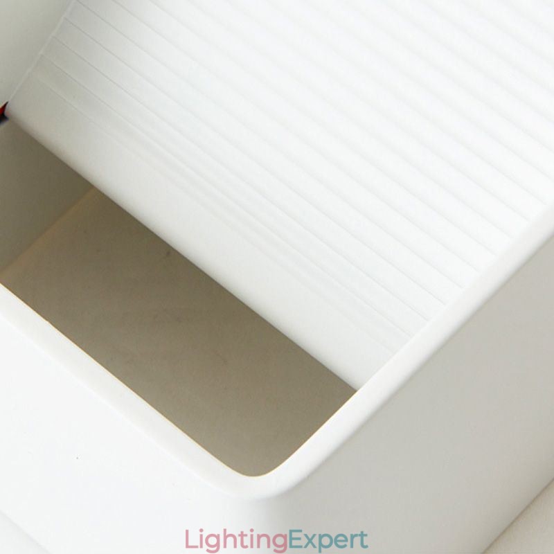 Wall Lamp Aluminum Balcony Surface Mounted Cube Porch Light